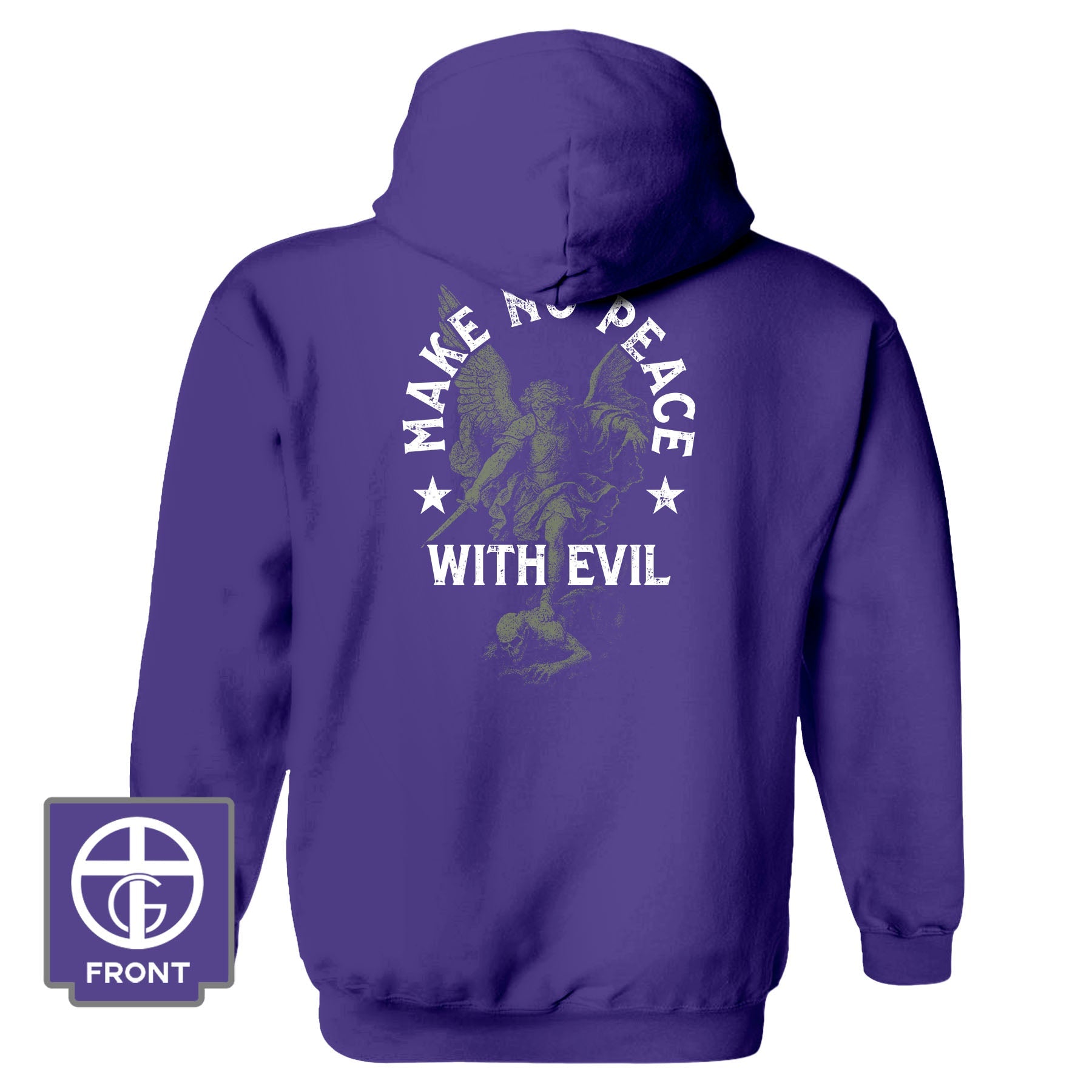Make No Peace With Evil Fall Collection Hoodie - Our True God