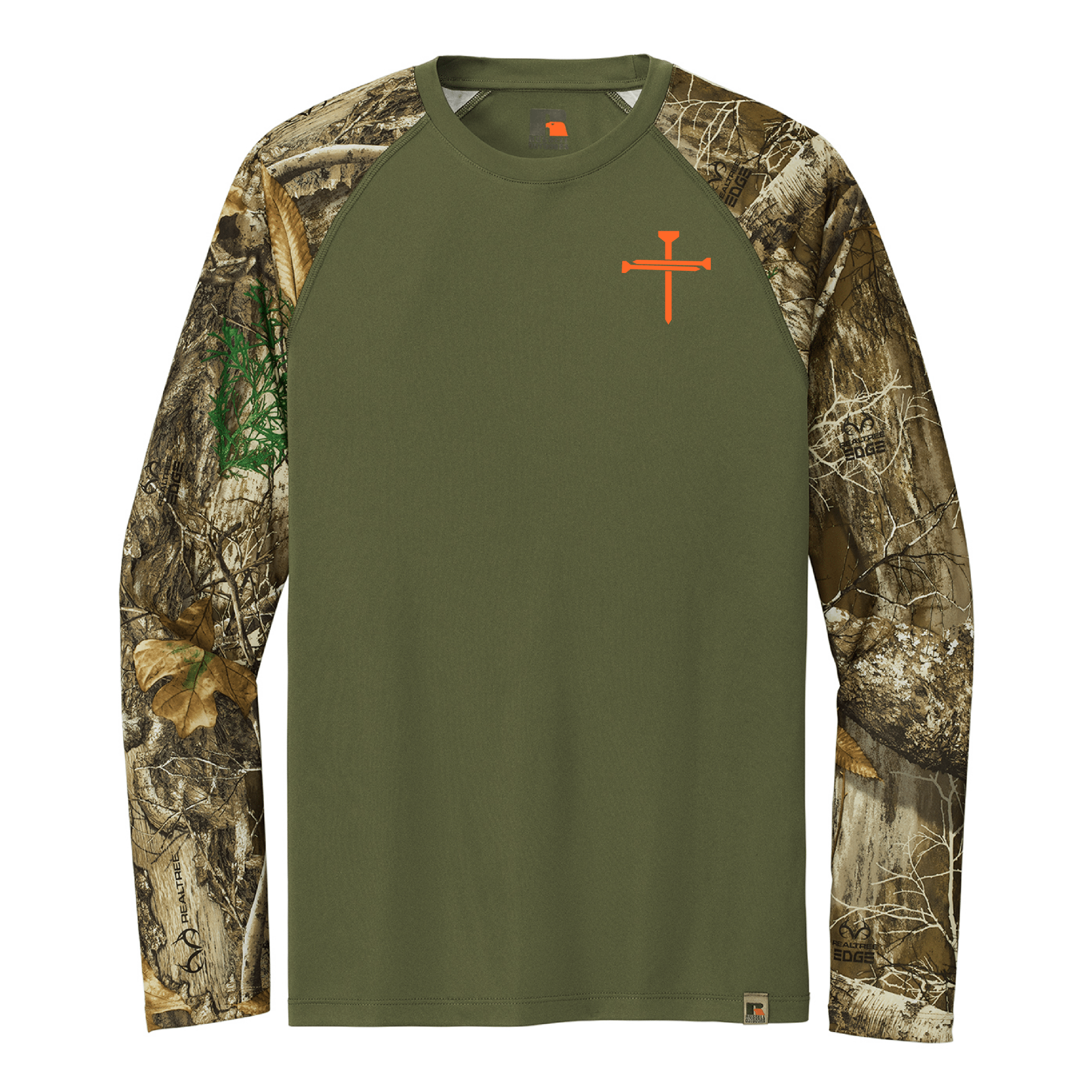 Nail Cross Realtree® Camo Performance Long Sleeve T-Shirt - Our True God