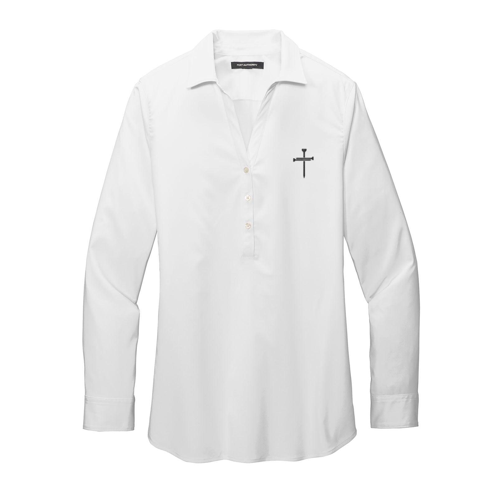 Nail Cross Women's Stretch Tunic - Our True God