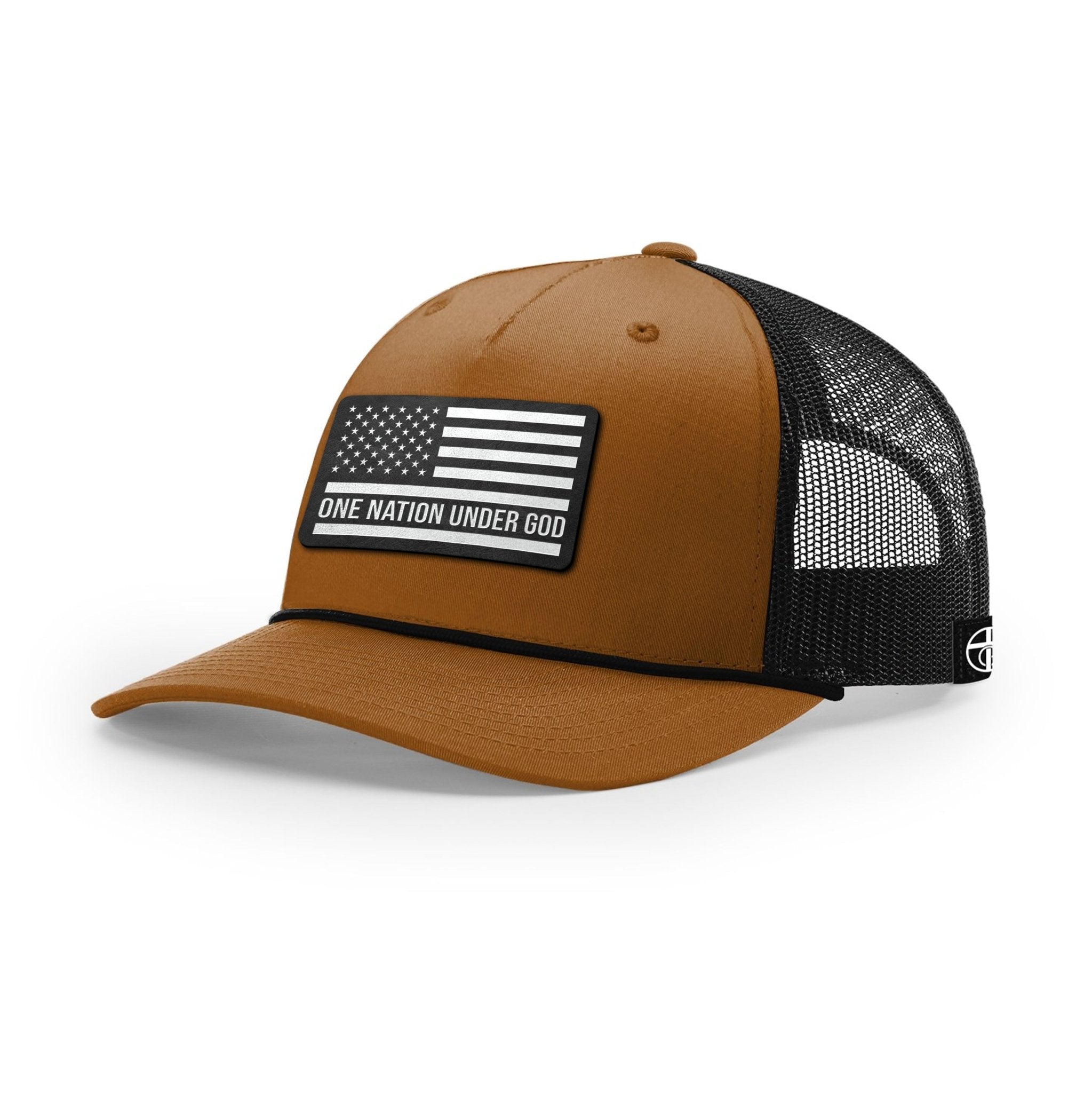 One Nation Under God DBD Patch Rope Trucker Hats - Our True God