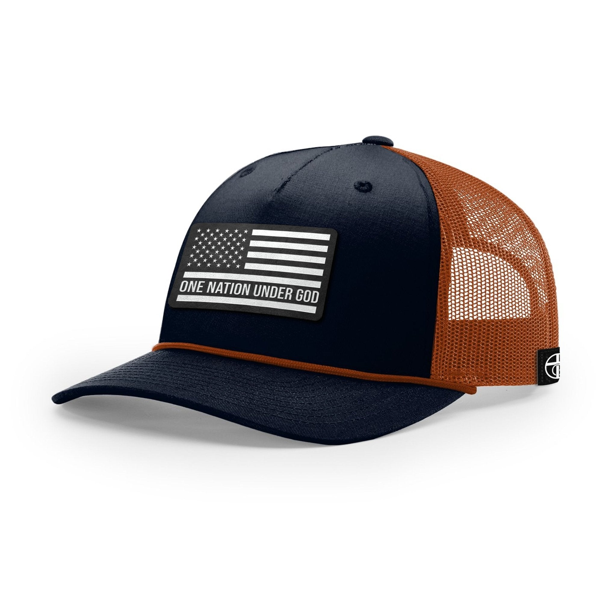 One Nation Under God DBD Patch Rope Trucker Hats - Our True God