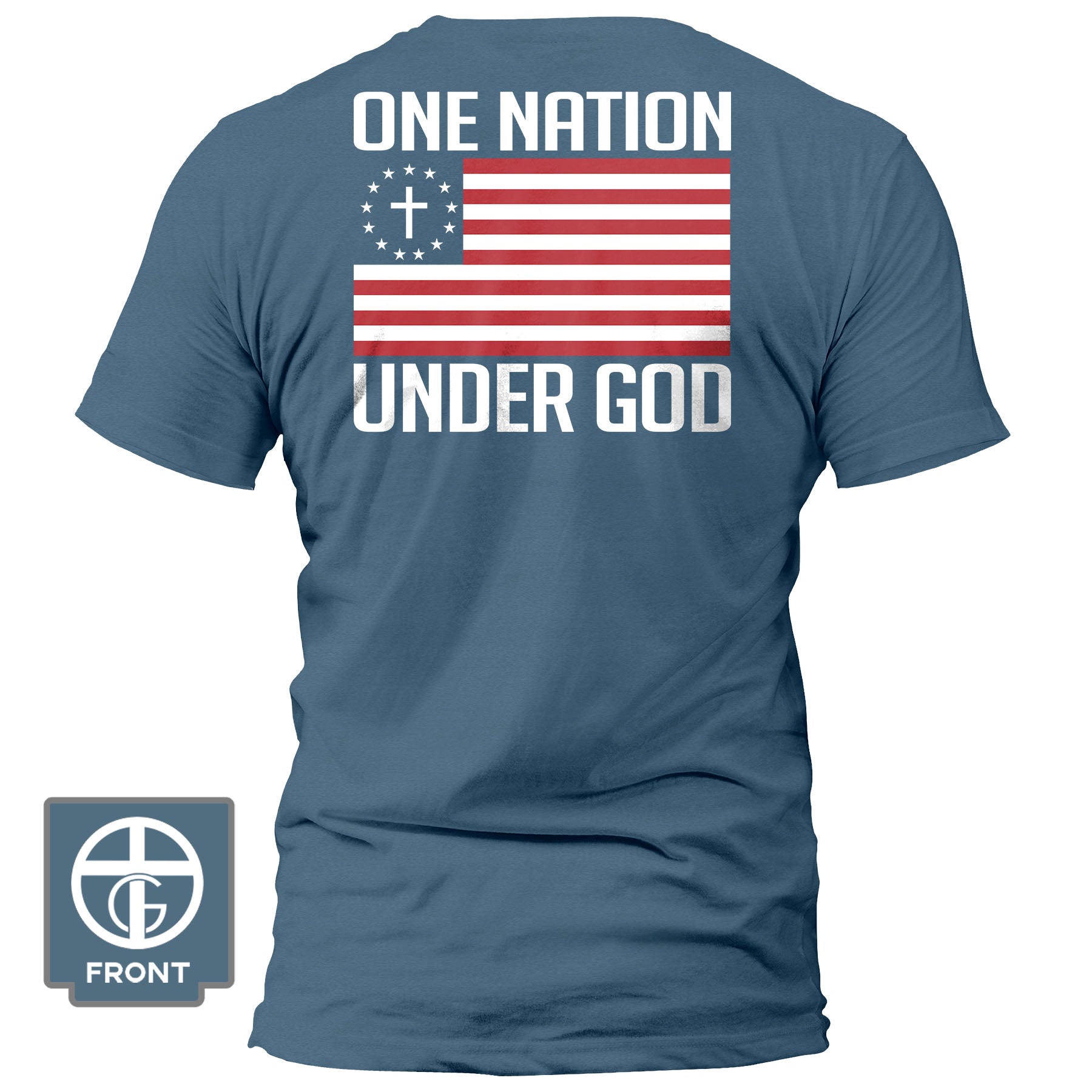 One Nation Under God Fall Collection T-Shirt - Our True God