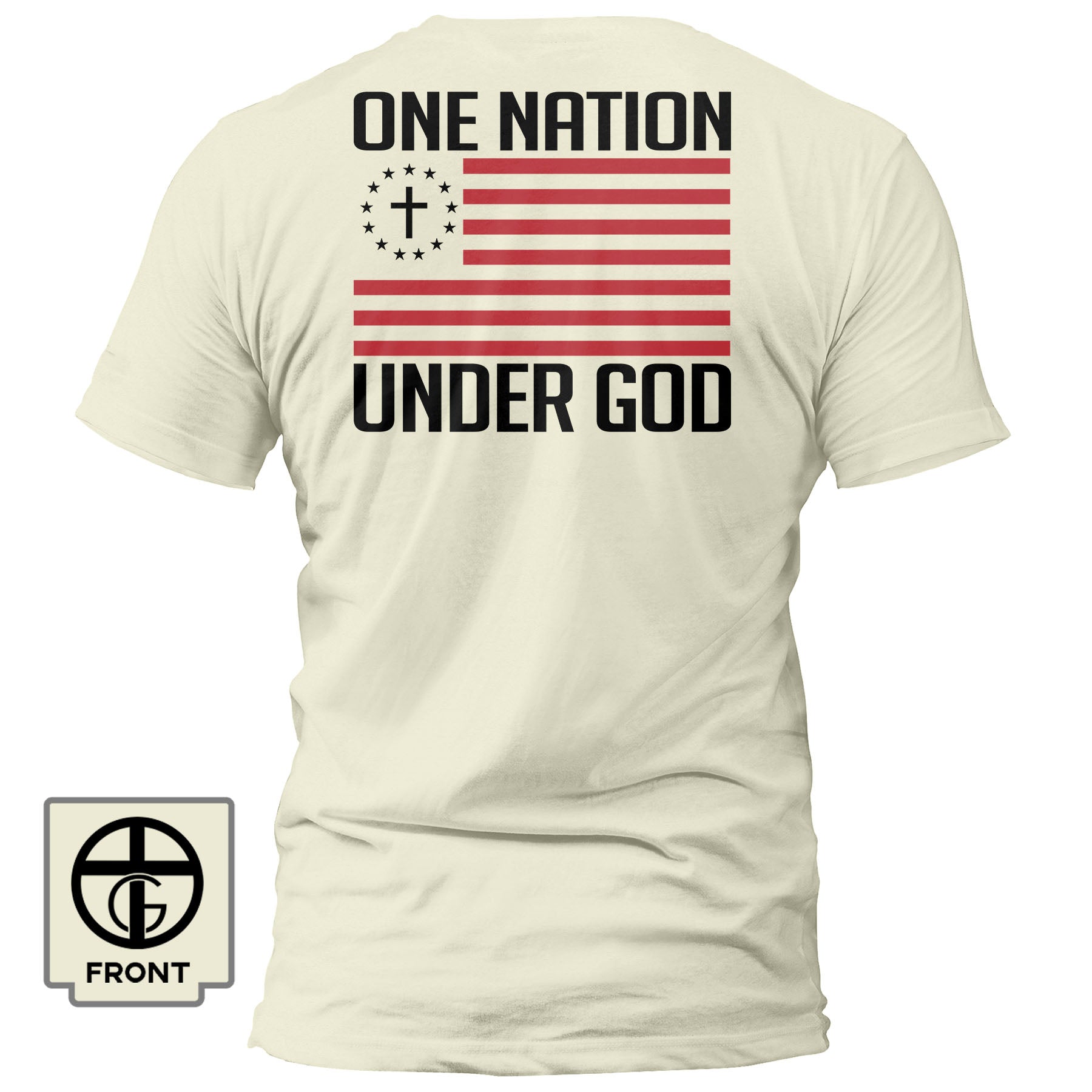 One Nation Under God Fall Collection T-Shirt - Our True God