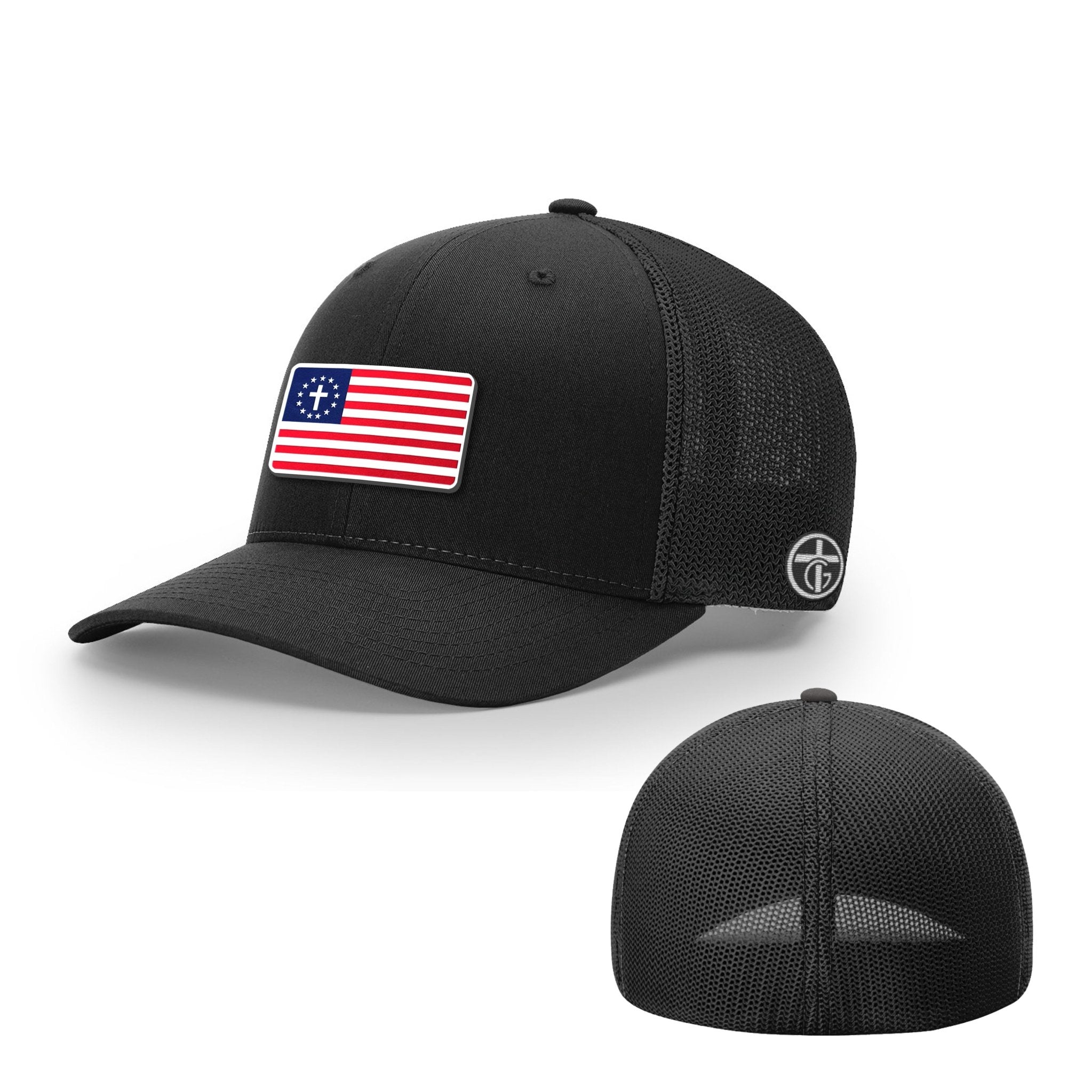 One Nation Under God Patch Hats - Our True God