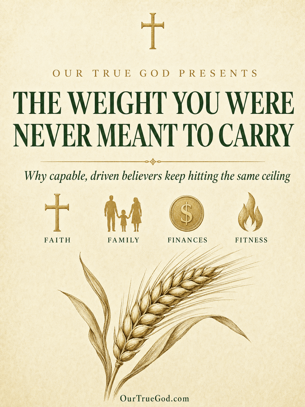 Our True God 100 Fold: THE WEIGHT YOU WERE NEVER MEANT TO CARRY Ebook