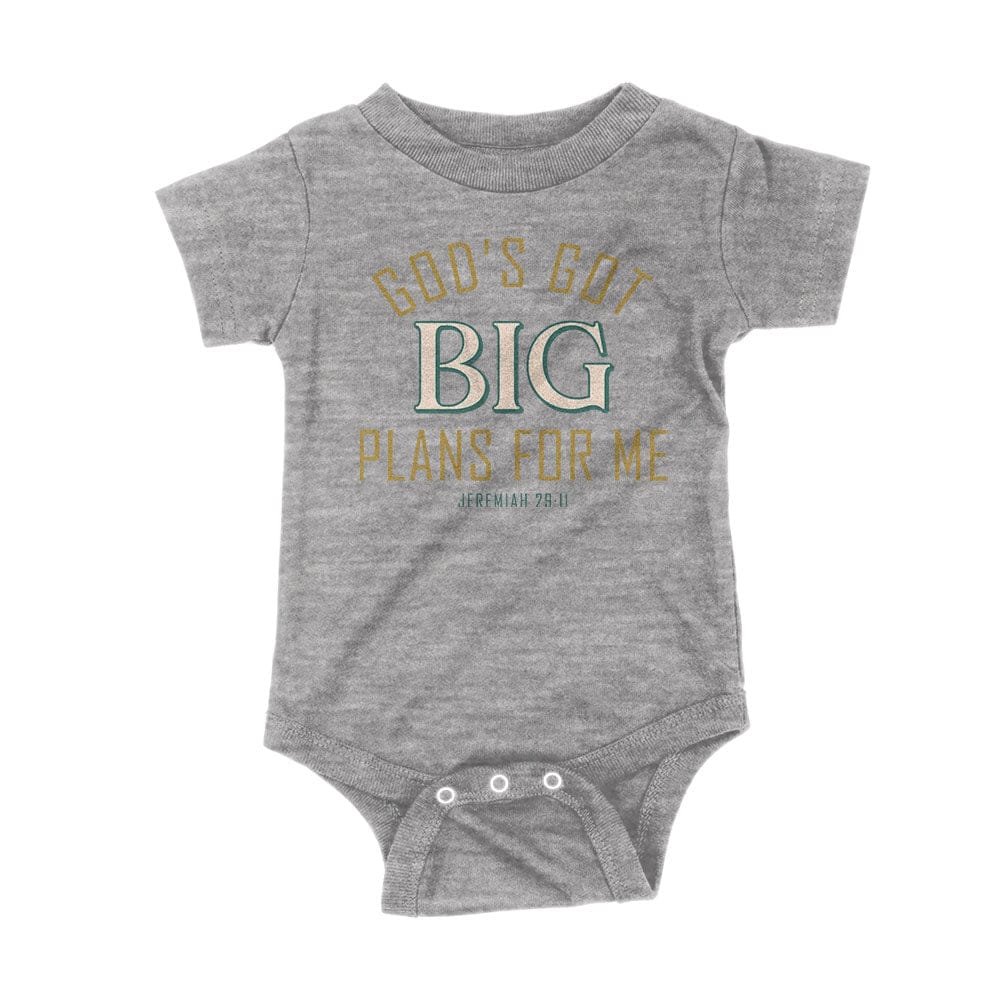 Our True God Apparel God's Got Big Plans For Me - Jeremiah 29:11 Kids Shirts