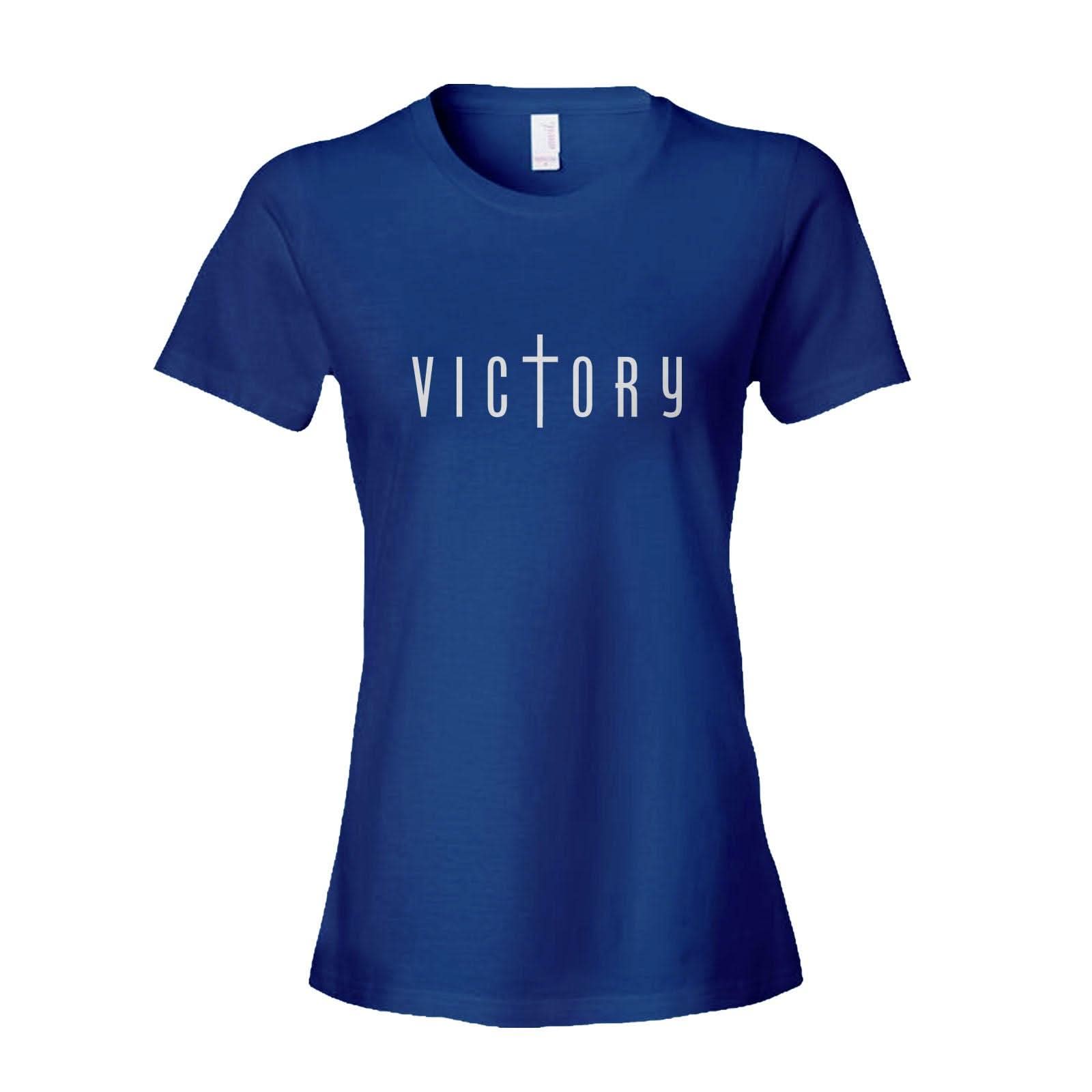 Our True God Apparel Women's Shirt / Royal Blue / S Victory