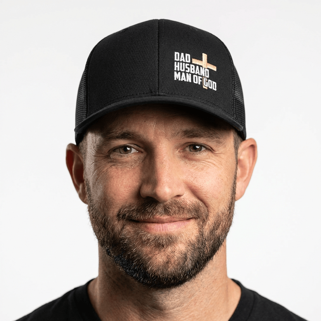 Our True God Hat Dad, Husband, Man of God Hats