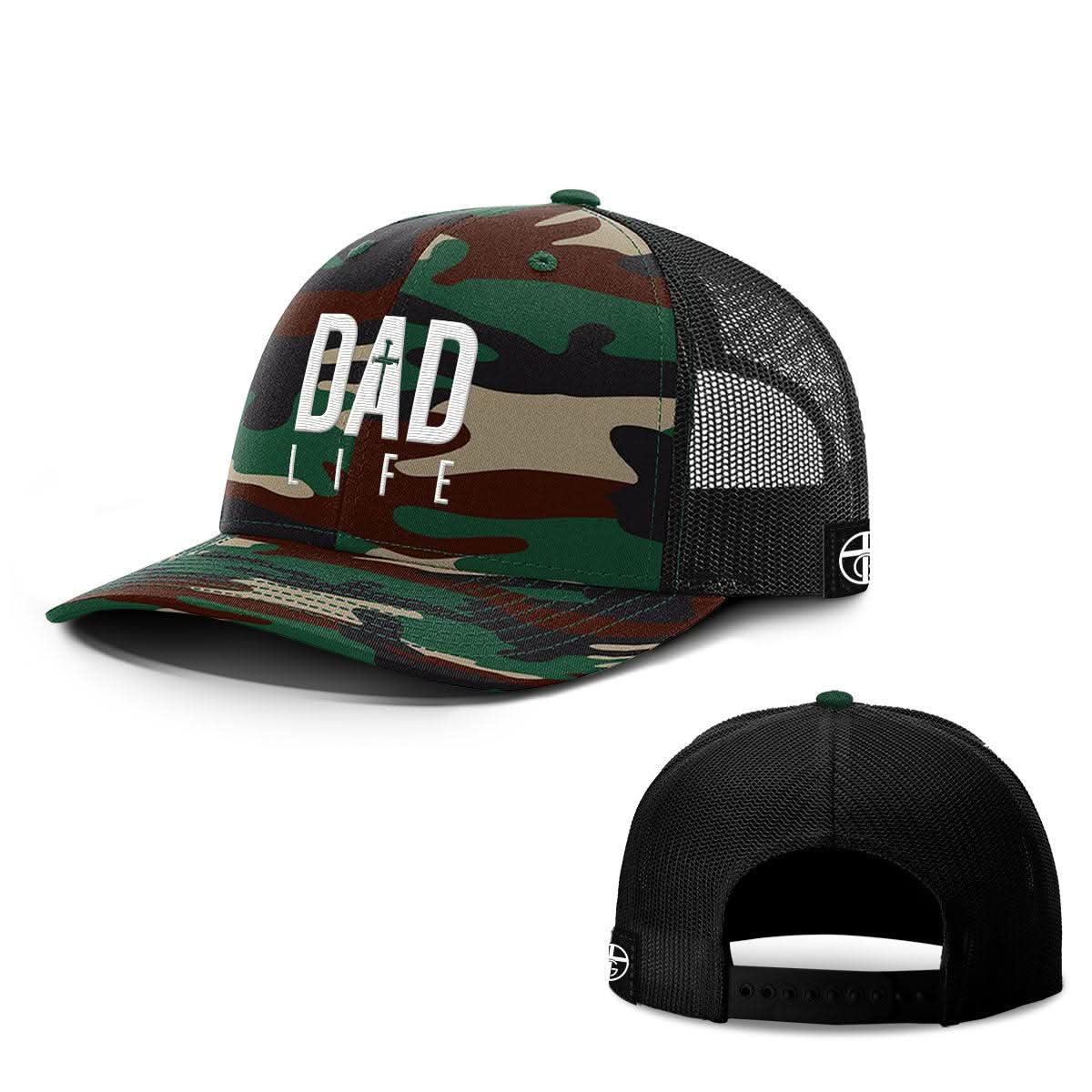 Our True God Hat Dad Life Hats