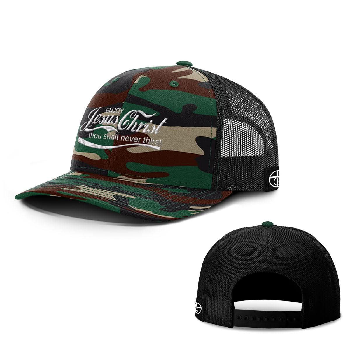 Our True God Hat Enjoy Jesus Christ Hats