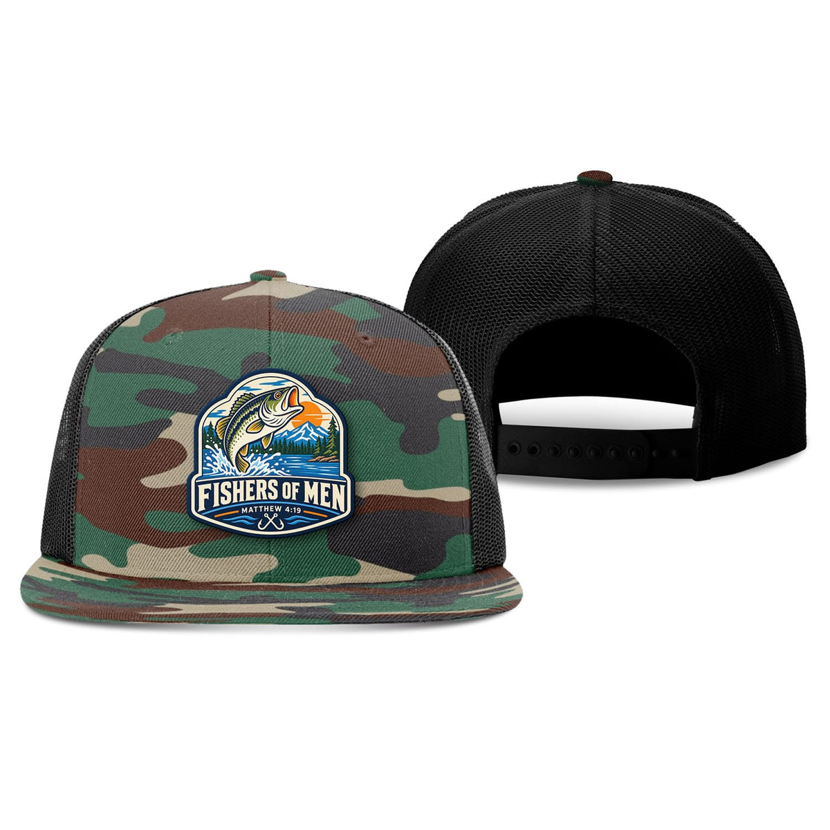 Our True God Hat Fishers of Men Trucker Hat