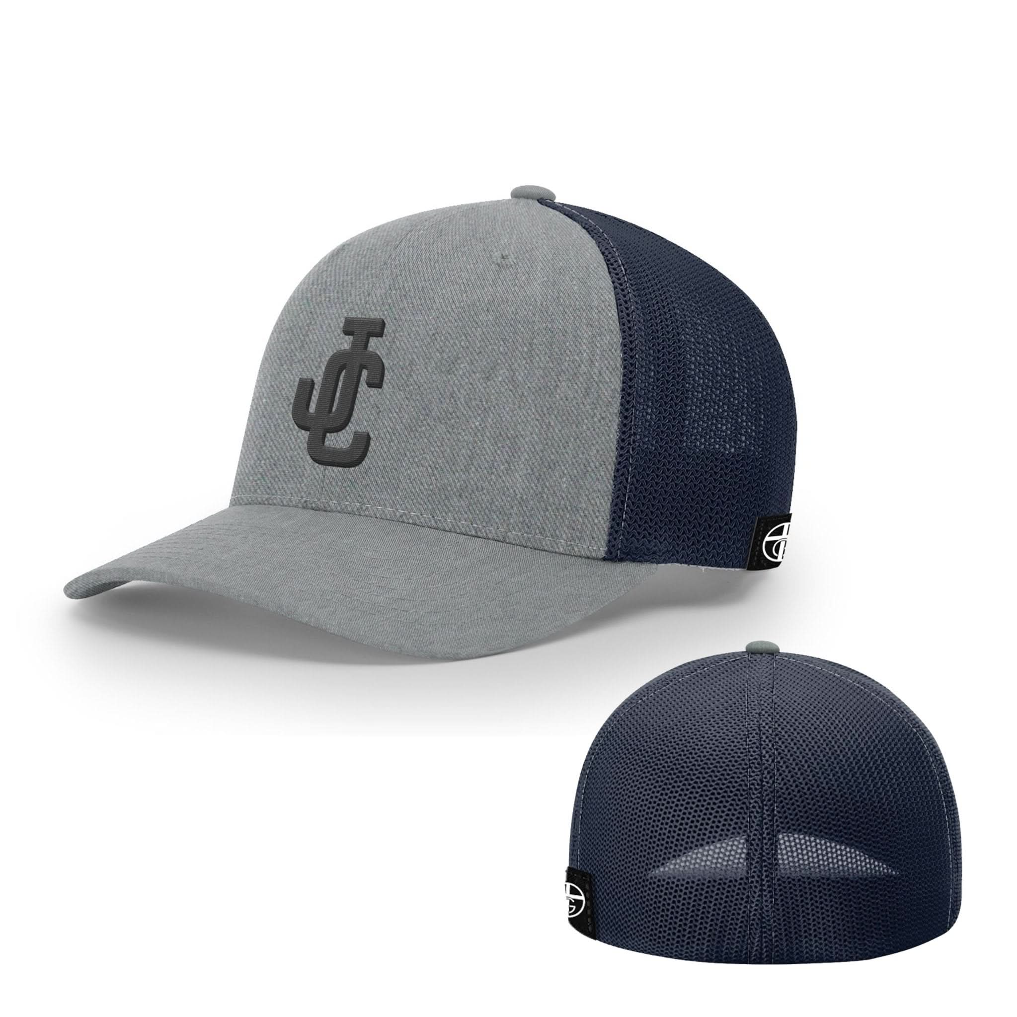Our True God Hat Flexfit / Heather and Navy / S/M JC Hats