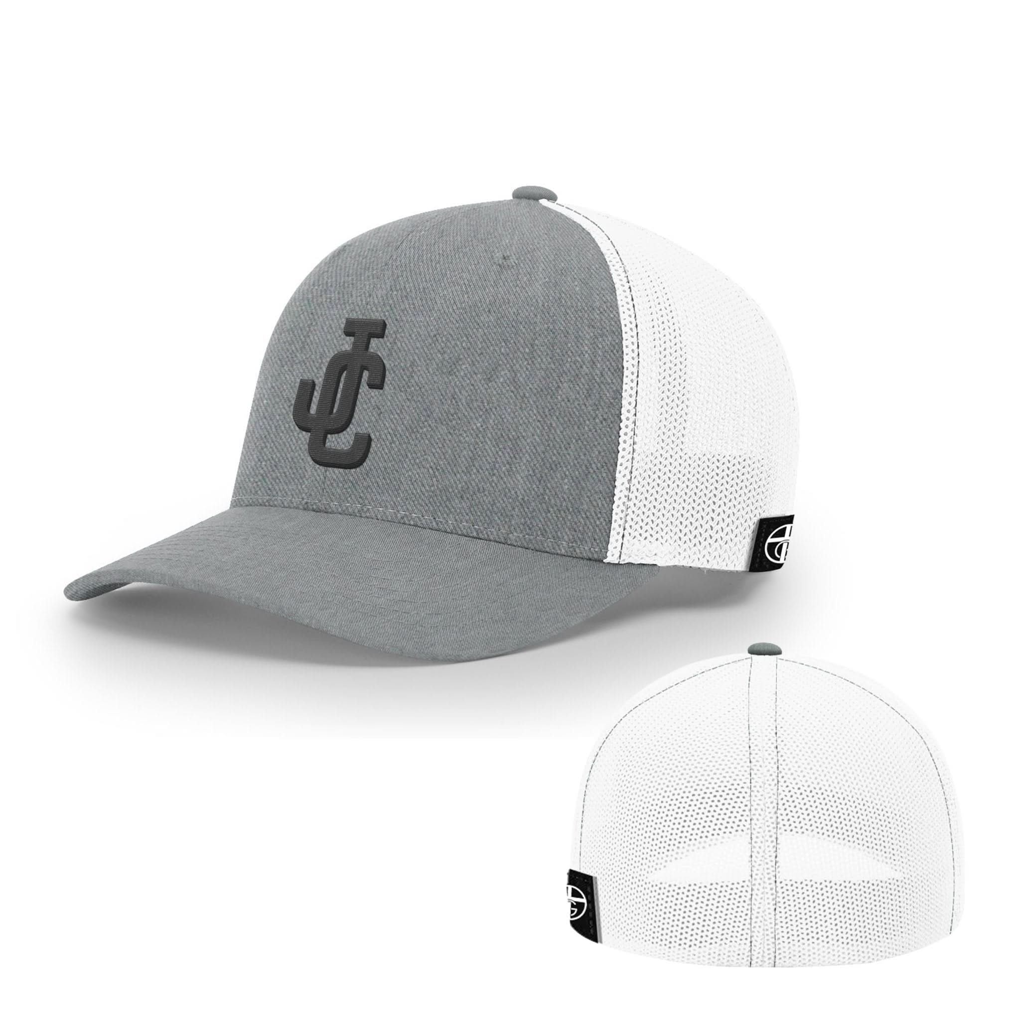 Our True God Hat Flexfit / Heather and White / S/M JC Hats