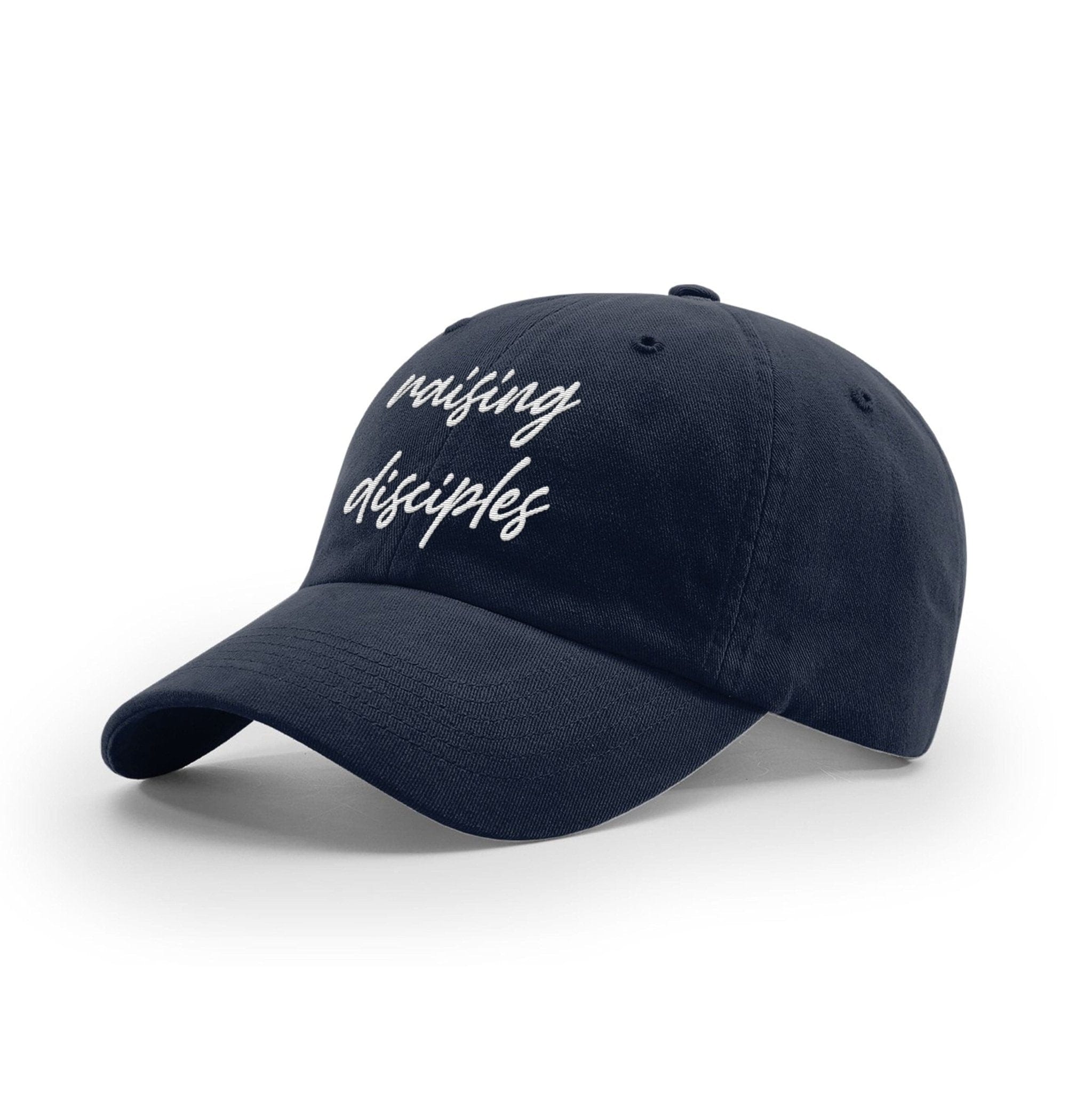 Our True God Hat Garment Washed Twill / Navy / One Size Raising Disciples Ladies Hats