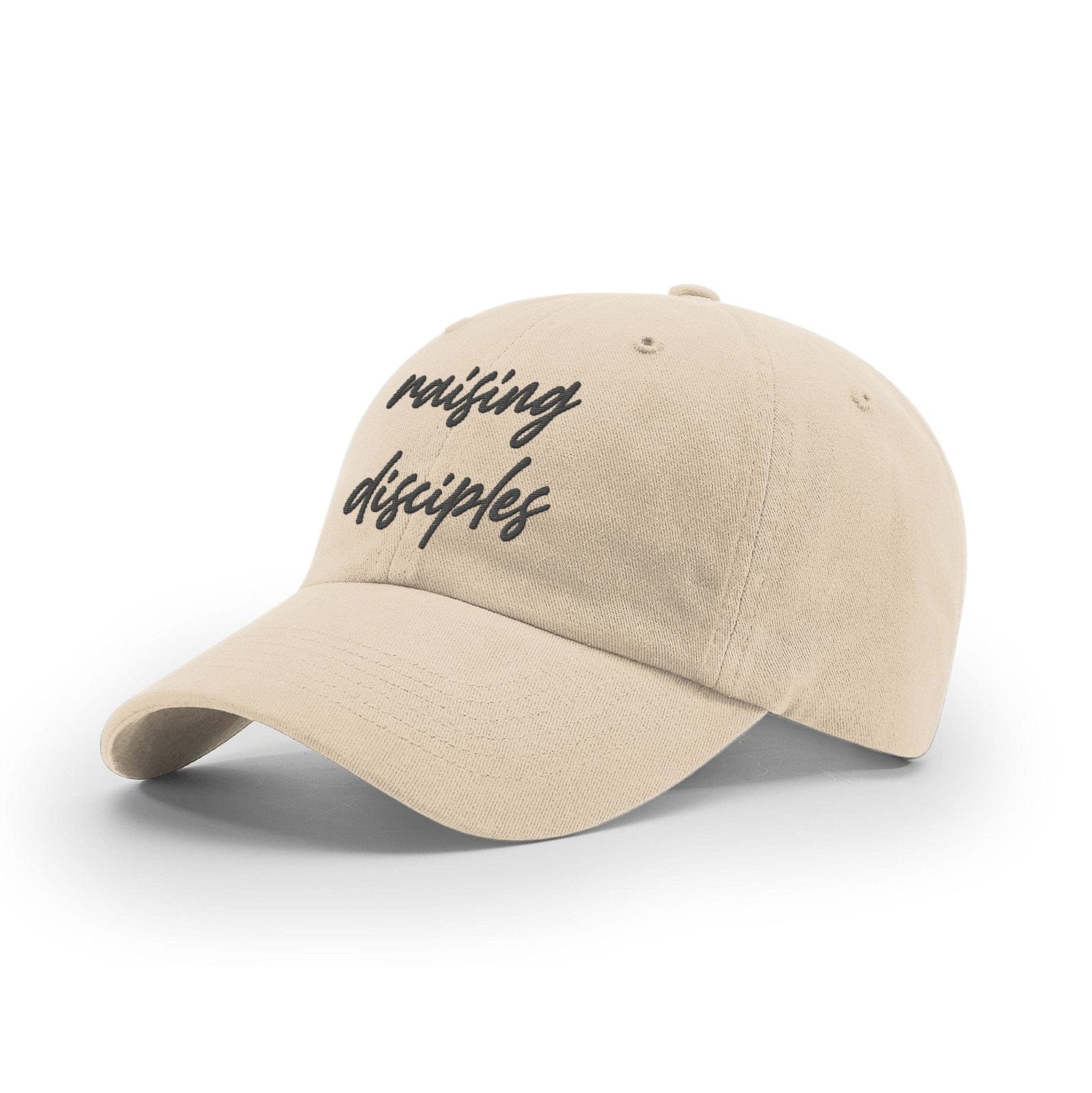 Our True God Hat Garment Washed Twill / Stone / One Size Raising Disciples Ladies Hats