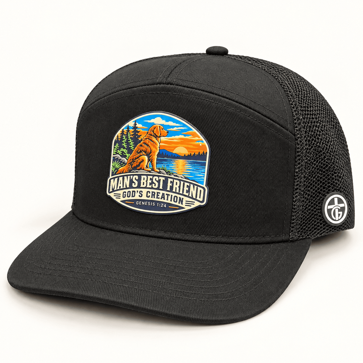 Our True God Hat Man's Best Friend Trucker Hat
