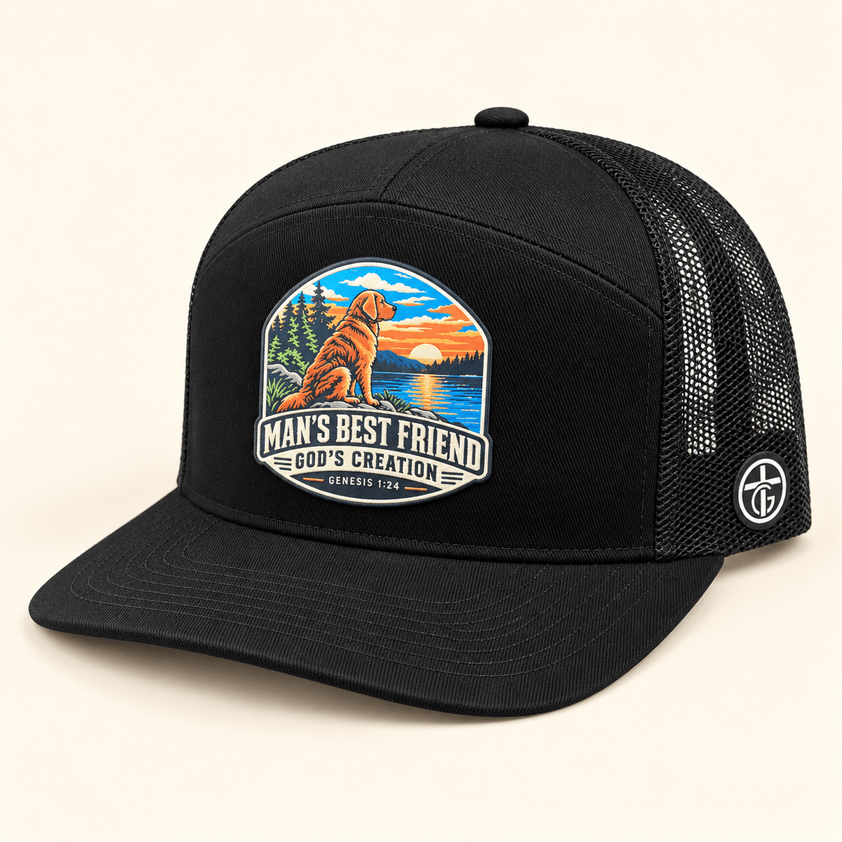 Our True God Hat Man’s Best Friend Trucker Hat