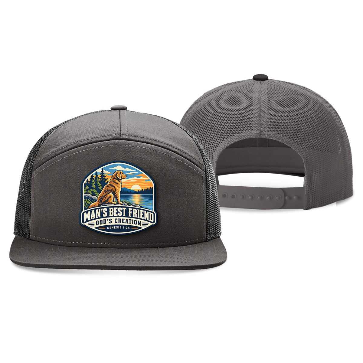 Our True God Hat Man’s Best Friend Trucker Hat