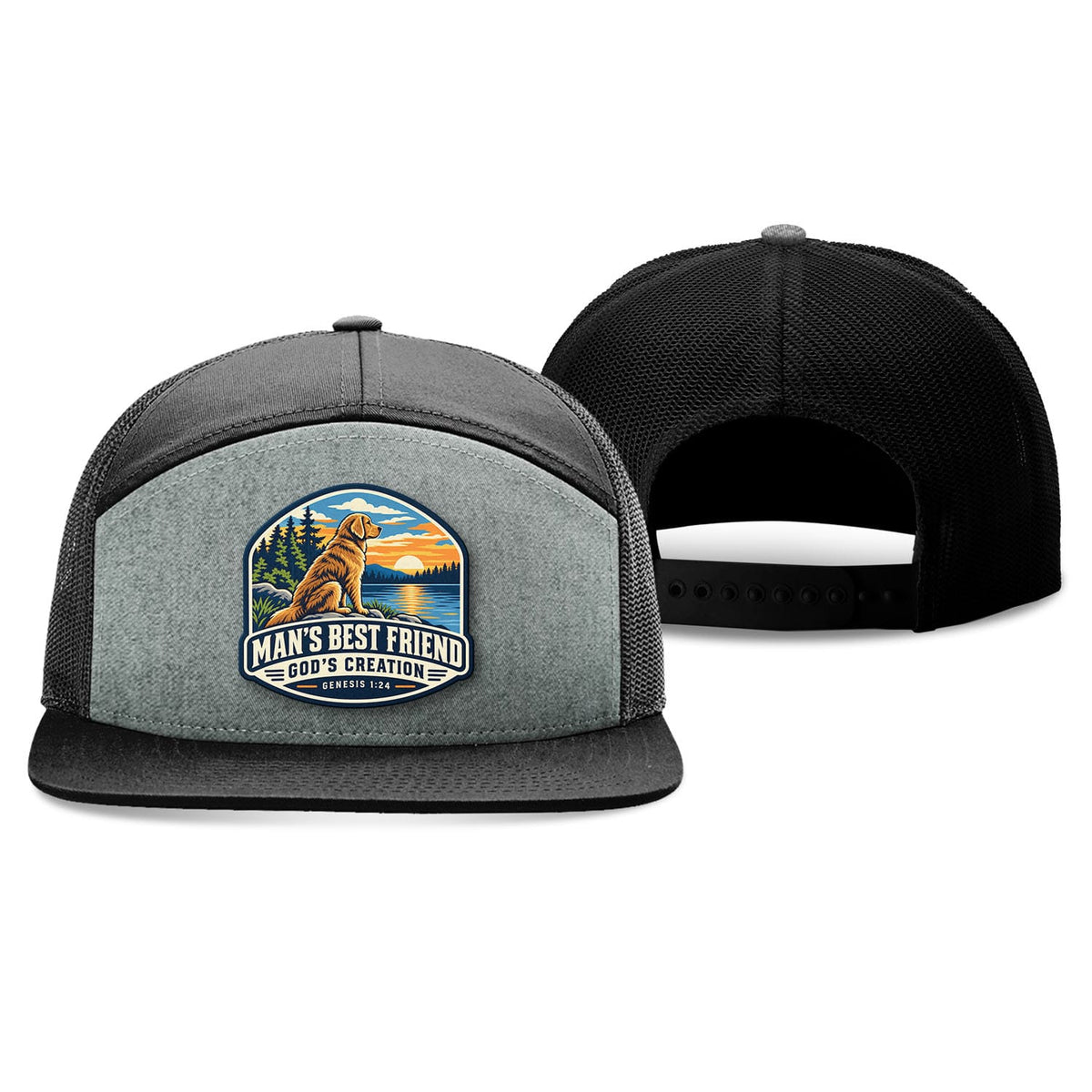 Our True God Hat Man’s Best Friend Trucker Hat
