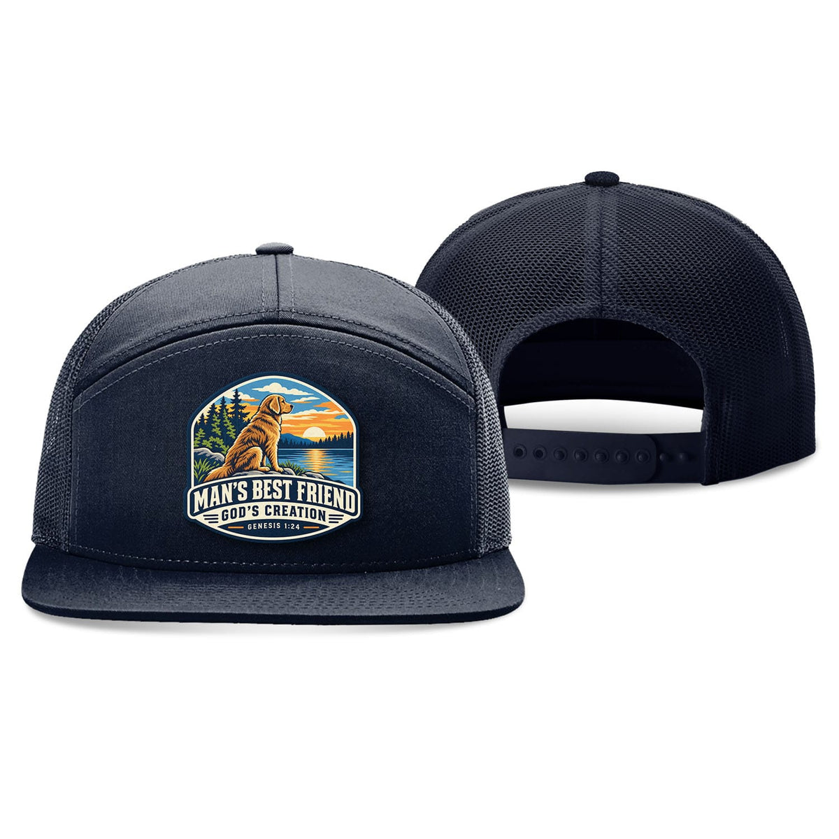 Our True God Hat Man’s Best Friend Trucker Hat