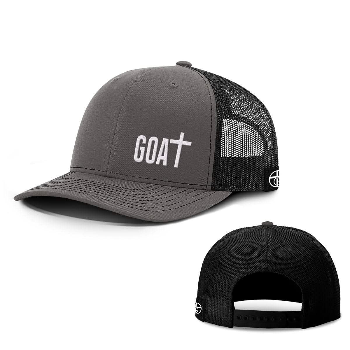 Our True God Hat Snapback / Charcoal and Black / One Size GOAT - God Over All Things Hats