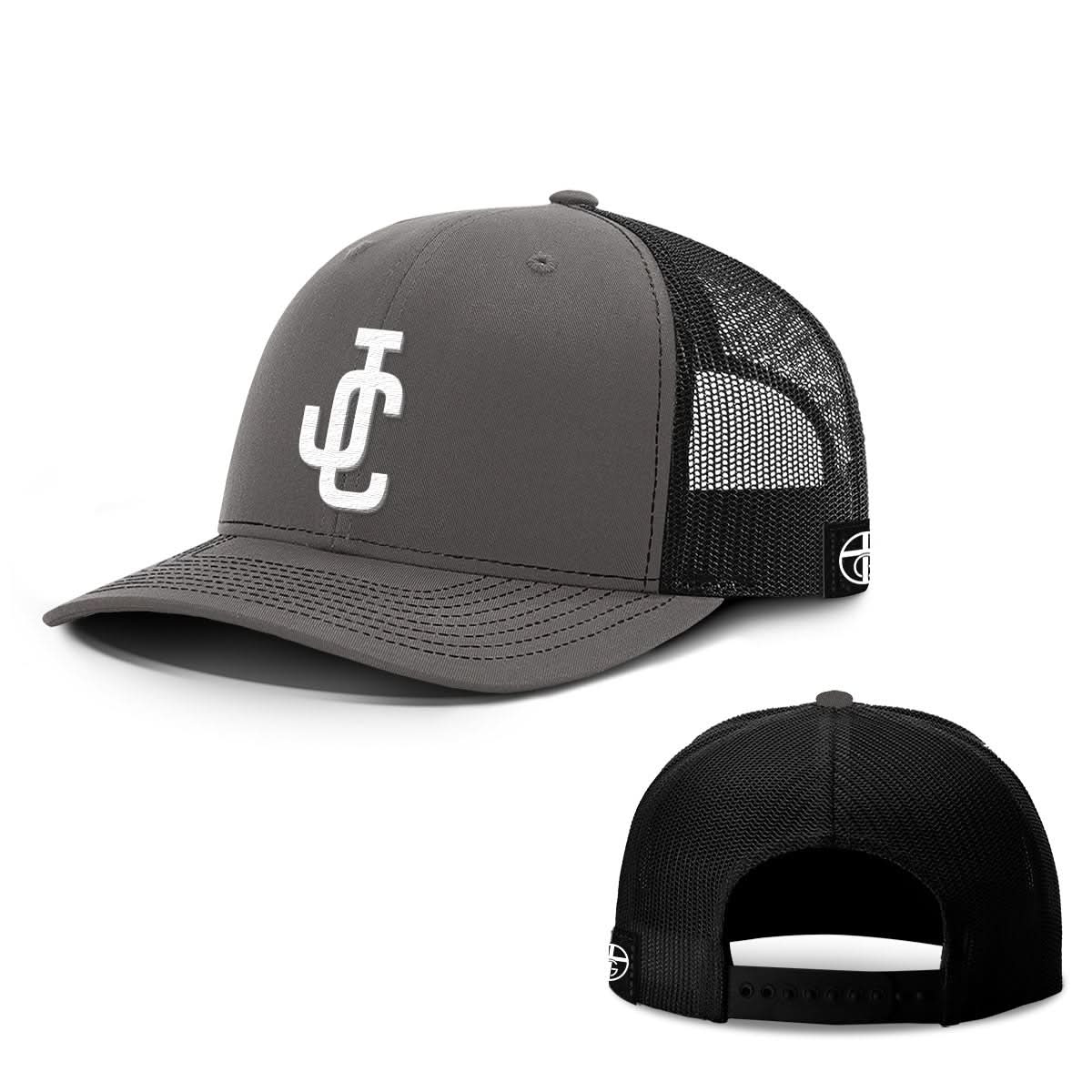Our True God Hat Snapback / Charcoal and Black / One Size JC Hats