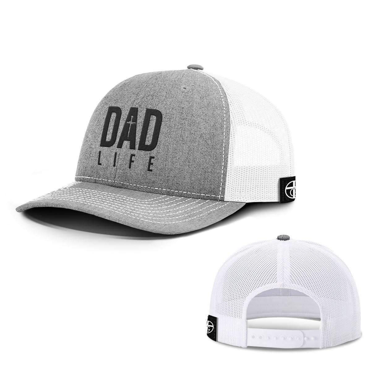 Our True God Hat Snapback / Heather and White / One Size Dad Life Hats
