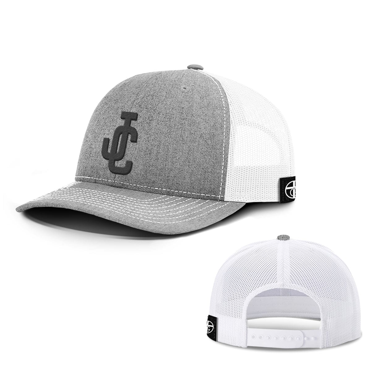 Our True God Hat Snapback / Heather and White / One Size JC Hats