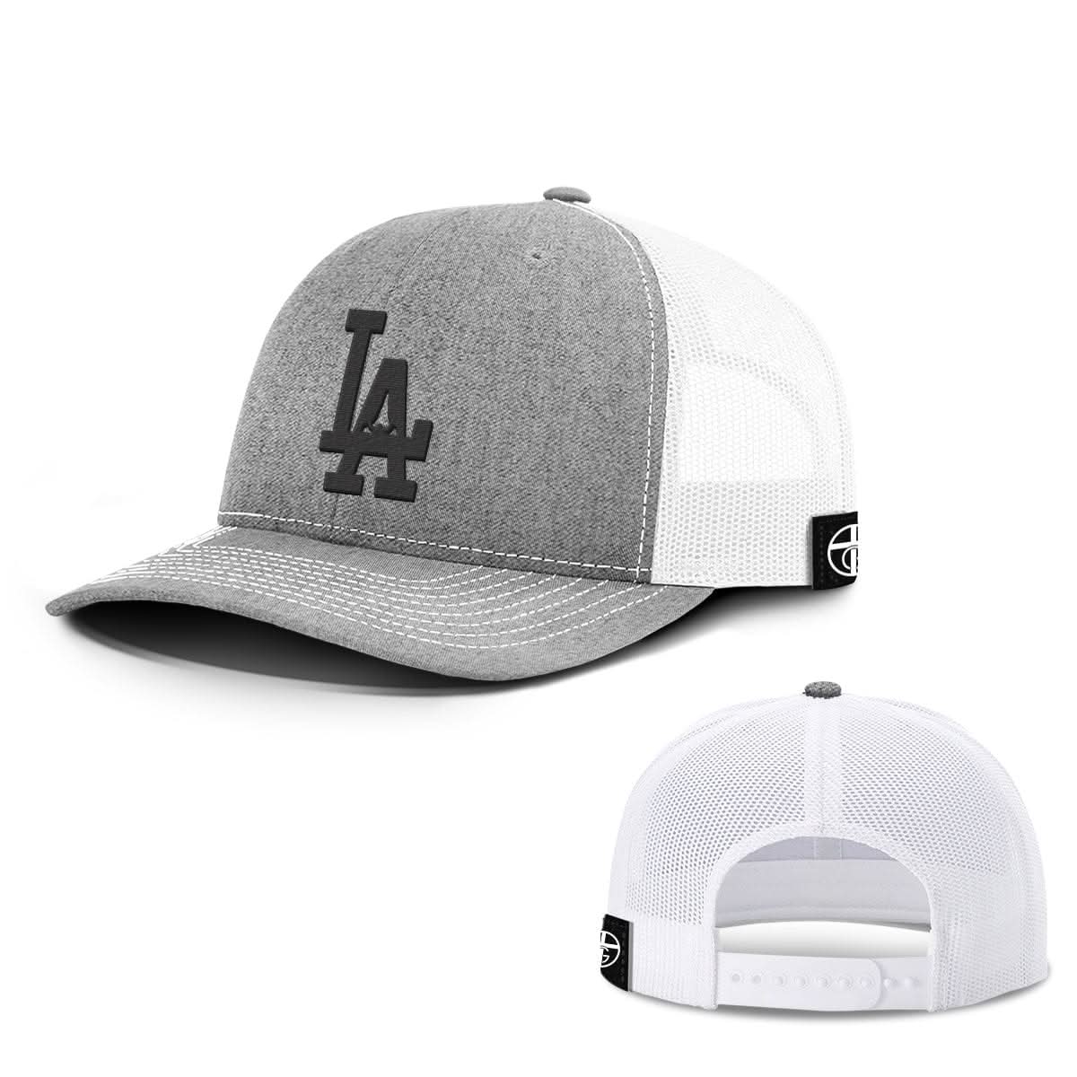 Our True God Hat Snapback / Heather and White / One Size Pray For LA Hats