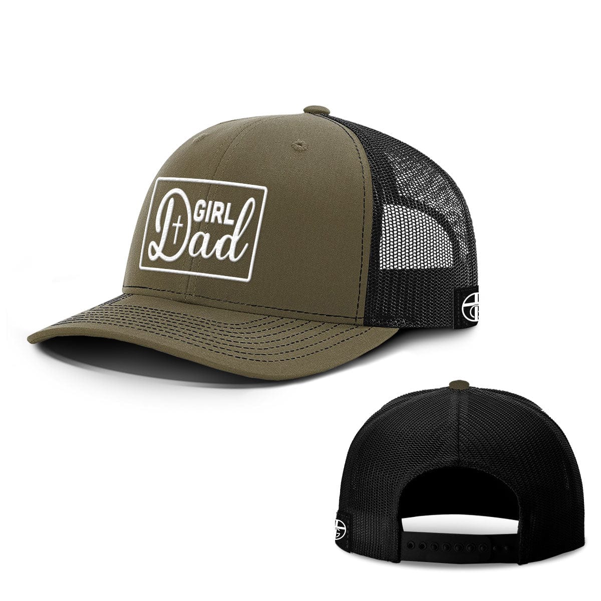 Our True God Hat Snapback / Loden and Black / One Size Christian Girl Dad Hats