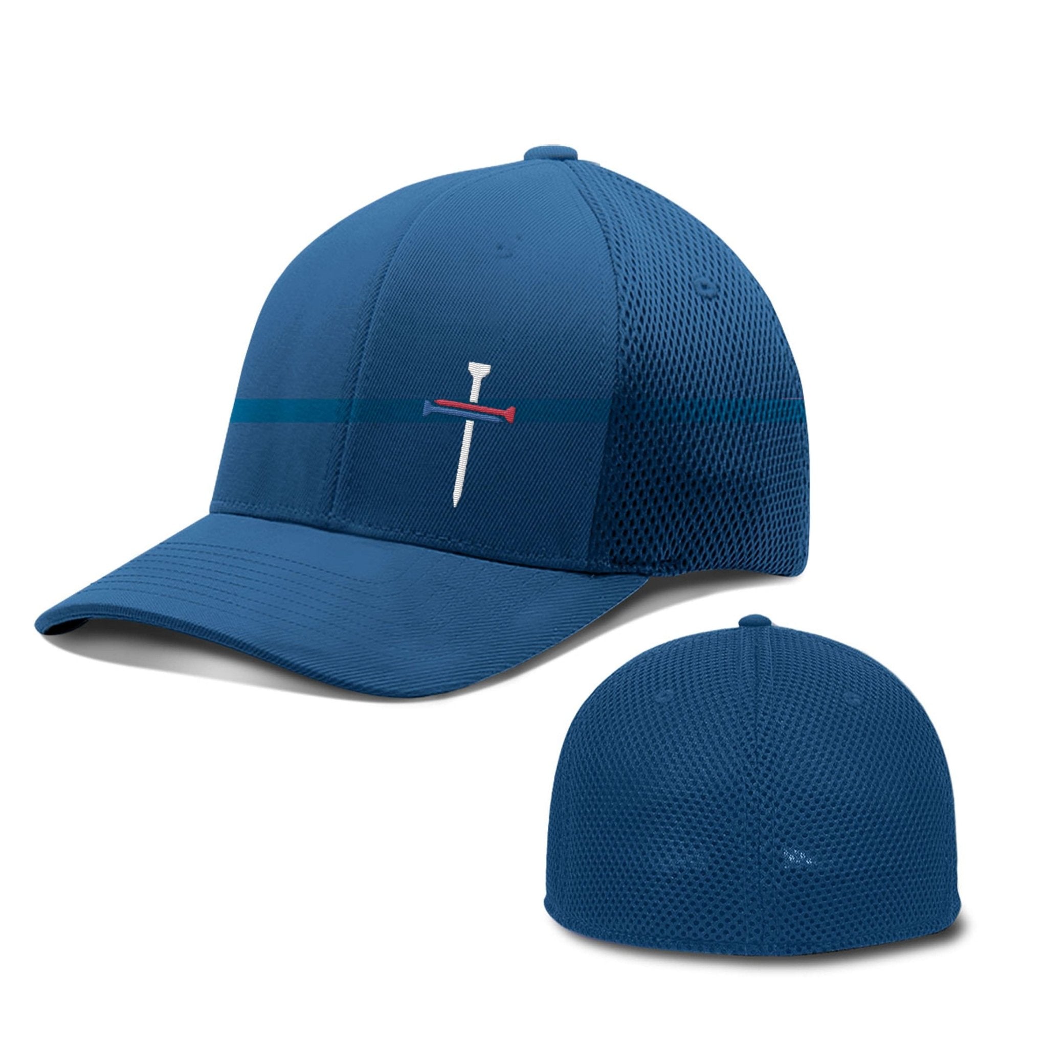 Our True God Hat USA Nail Cross Lower Left Hats