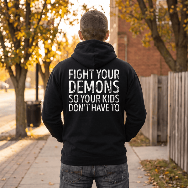 Fight Your Demons Hoodie by Our True God