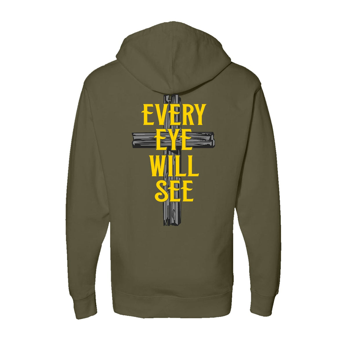 Every Eye Will See Hoodie in Army