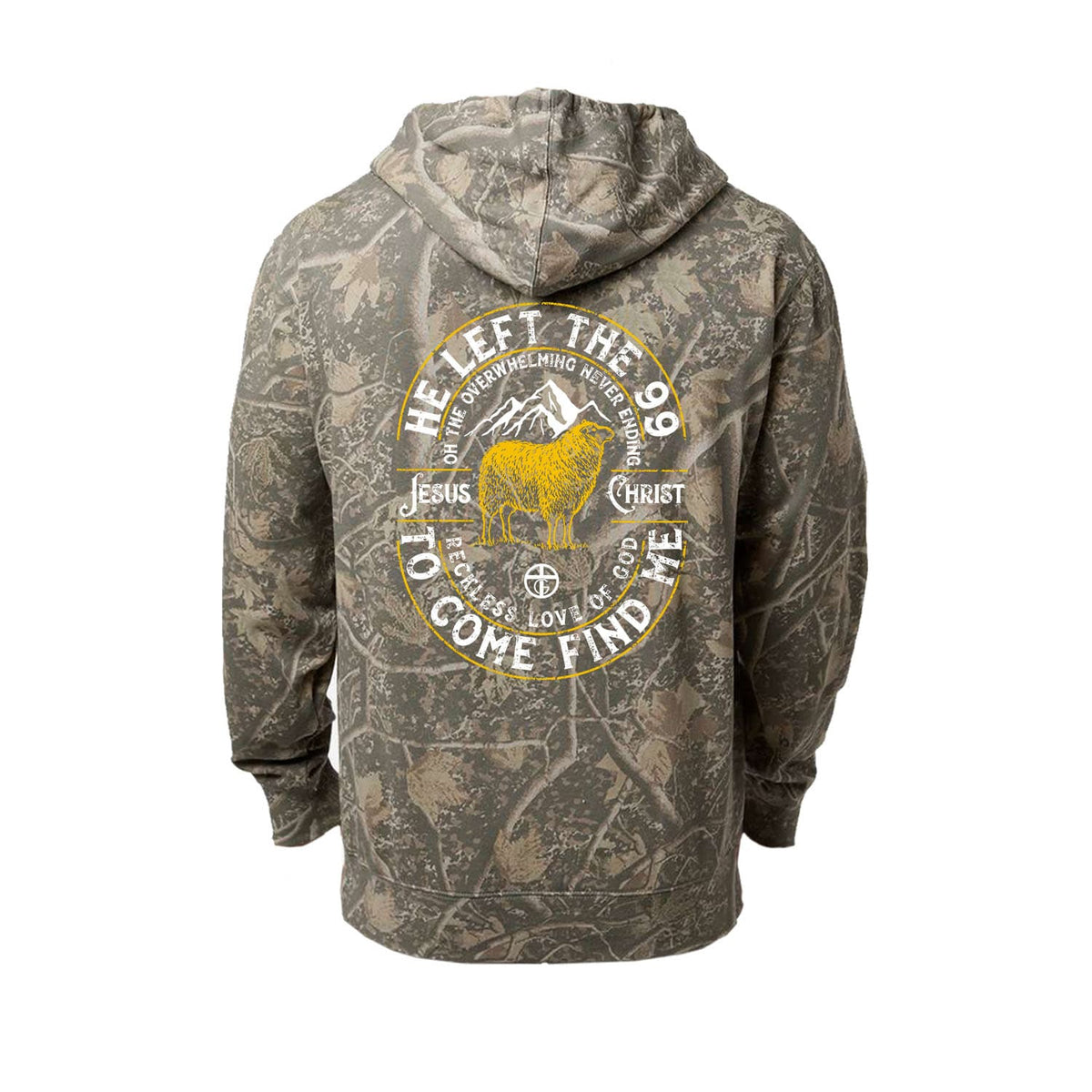 He Left The 99 Hoodie in Deadwood Tree Camo
