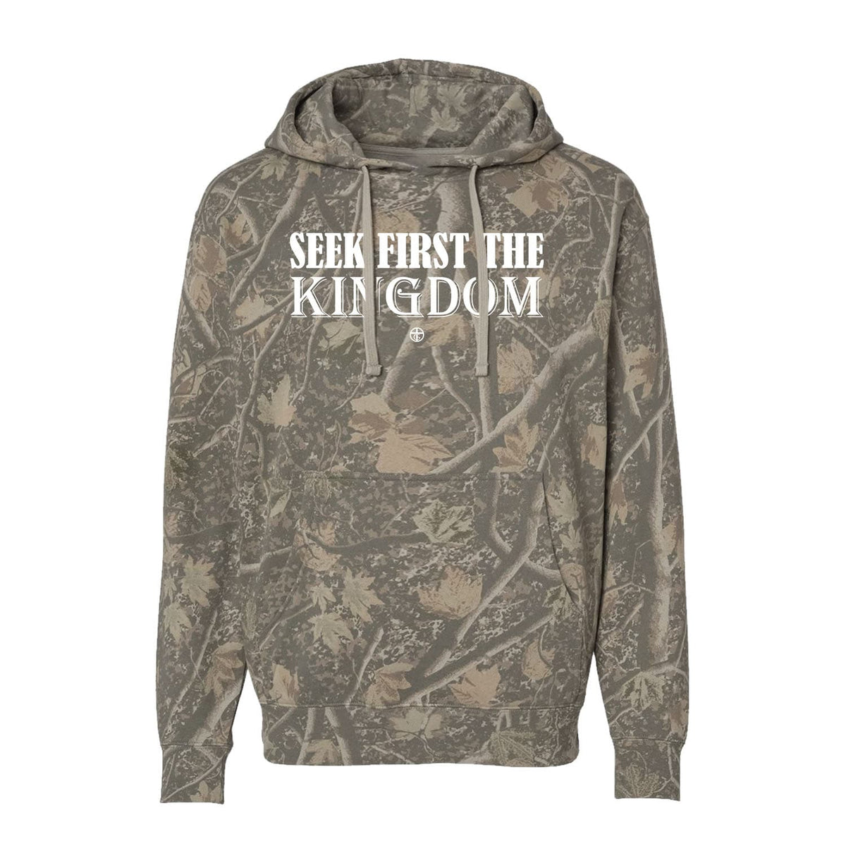 Seek First The Kingdom Hoodie in Deadwood Tree Camo