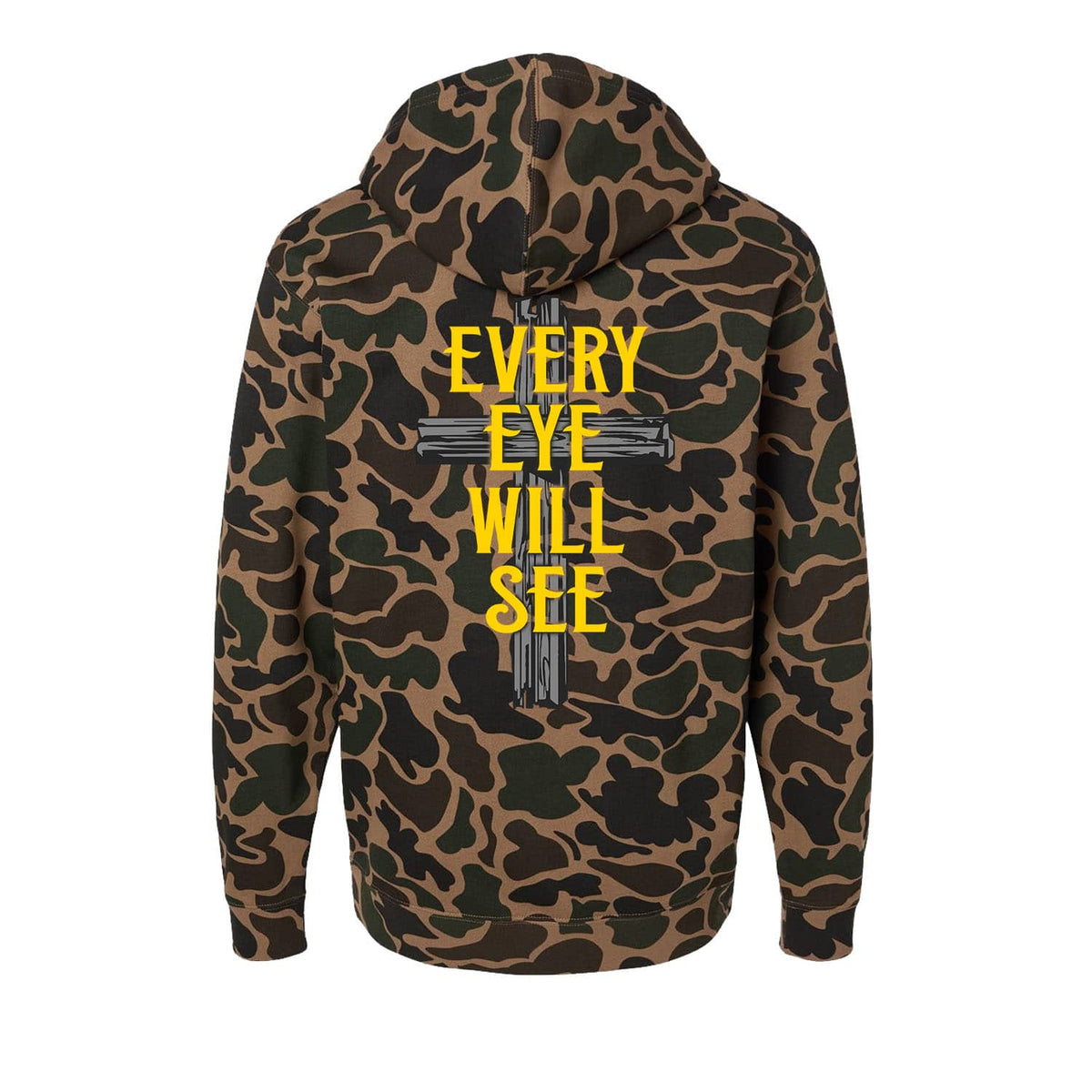 Every Eye Will See Hoodie in Duck Camo