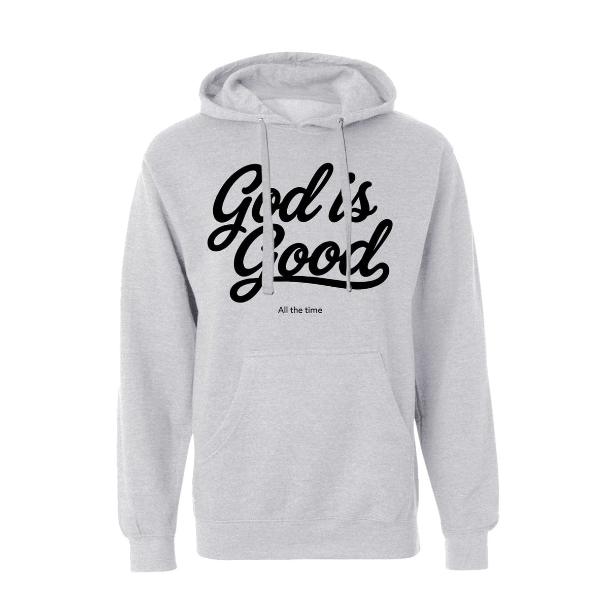 OurTrueGod Customs Apparel Hoodie / Grey Heather / S God Is Good Classic Hoodie