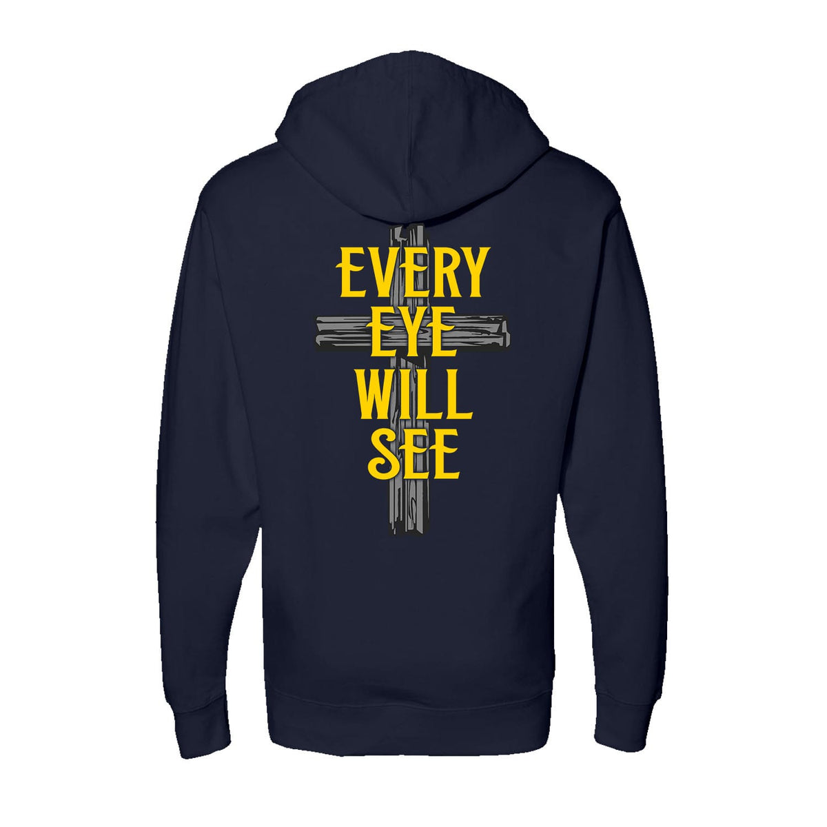 Every Eye Will See Hoodie in Navy