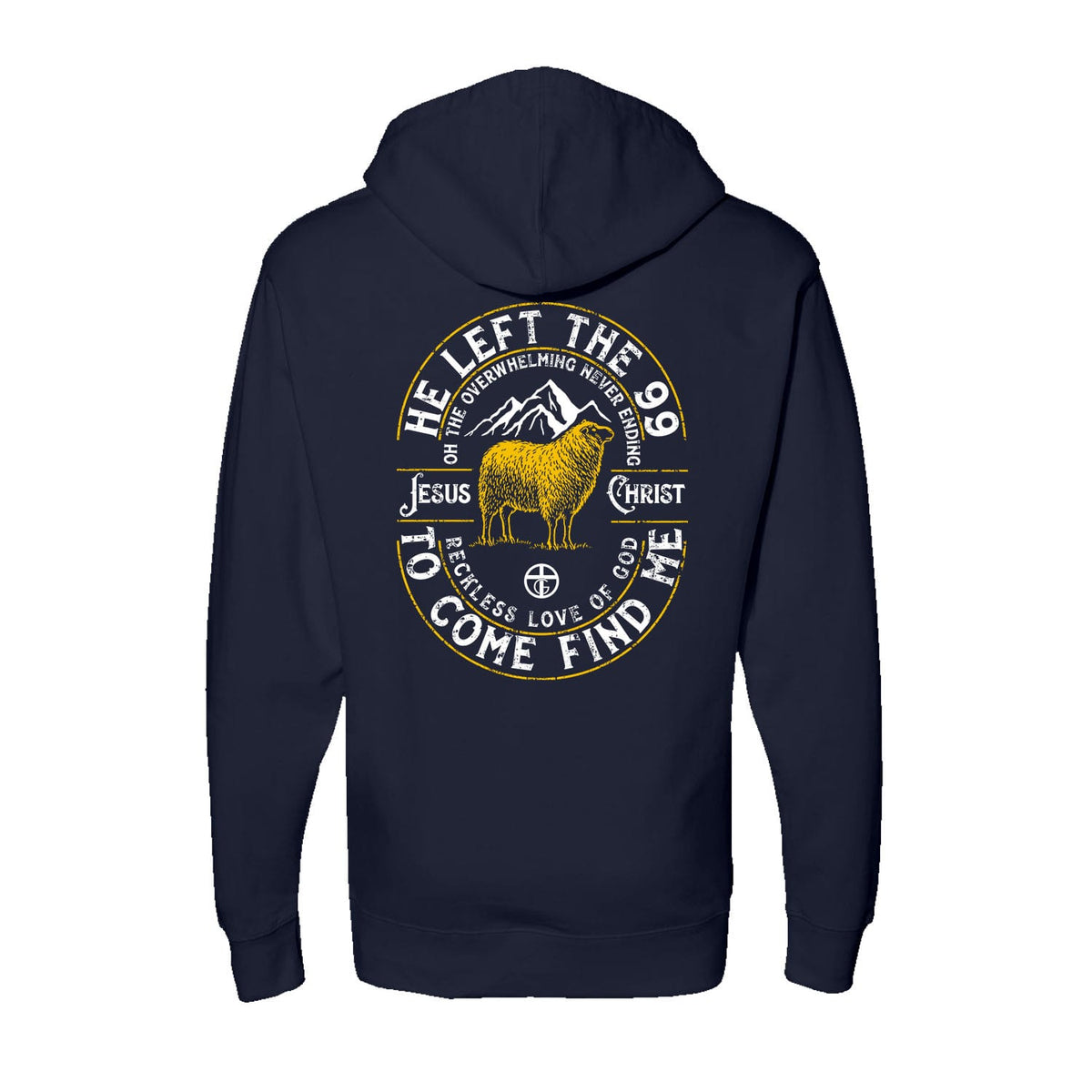 He Left The 99 Hoodie in Navy