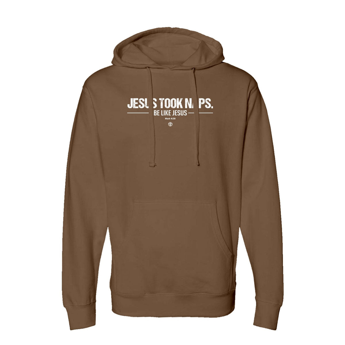OurTrueGod Customs Apparel Hoodie / Saddle / S Jesus Took Naps Hoodie