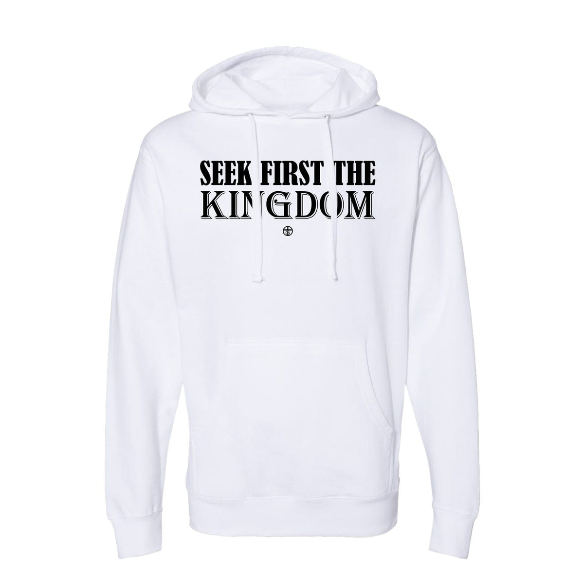 Seek First The Kingdom Hoodie in White