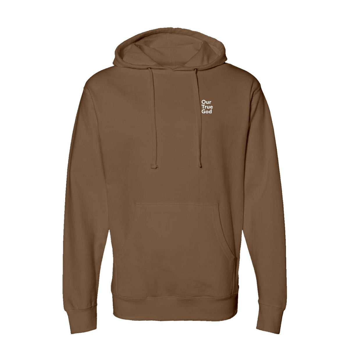 OurTrueGod Customs Apparel Jesus Defeated Death - Charlie Kirk Hoodie