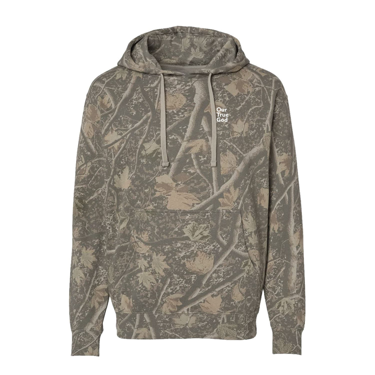 OurTrueGod Customs Apparel Jesus Defeated Death - Charlie Kirk Hoodie