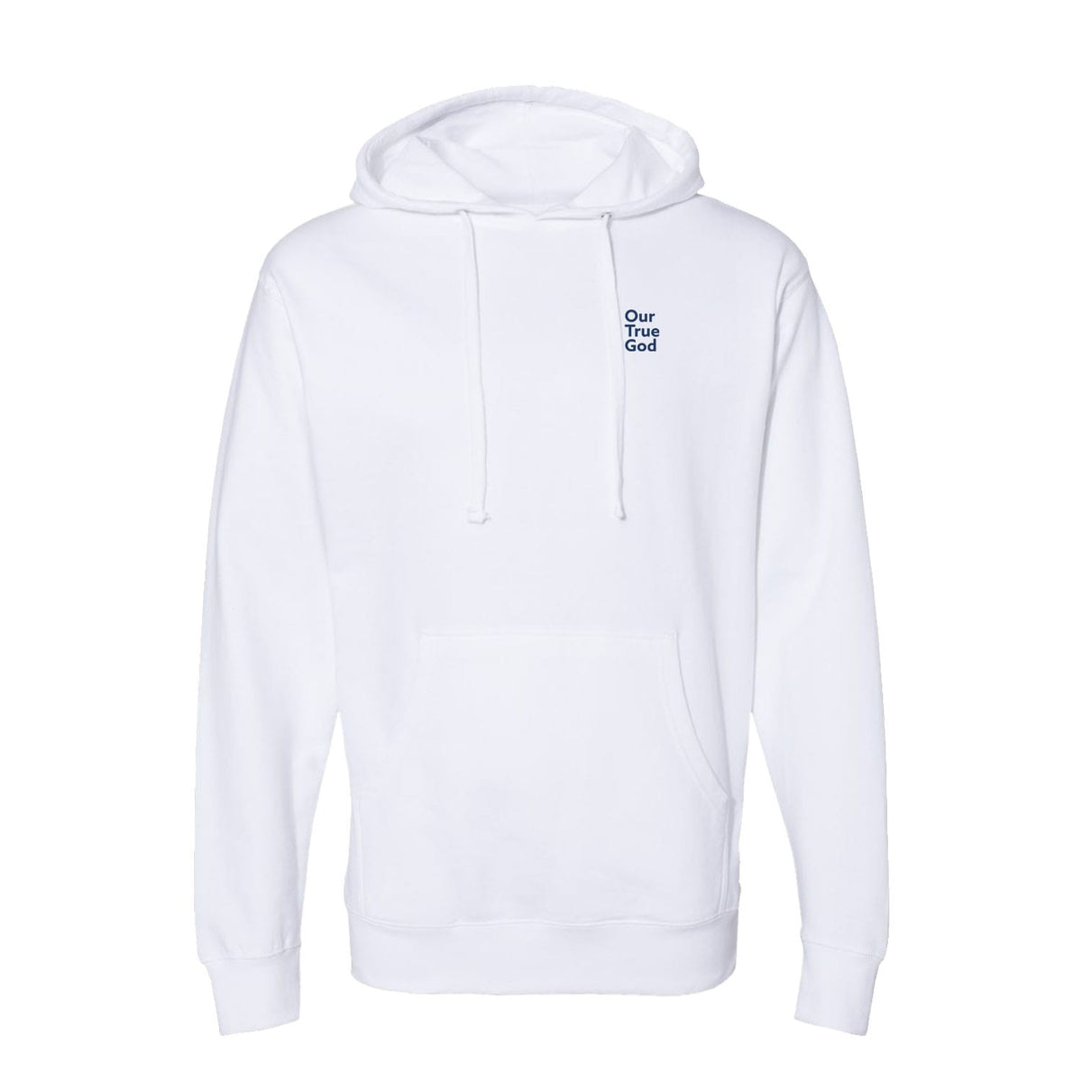 OurTrueGod Customs Apparel Jesus Defeated Death - Charlie Kirk Hoodie