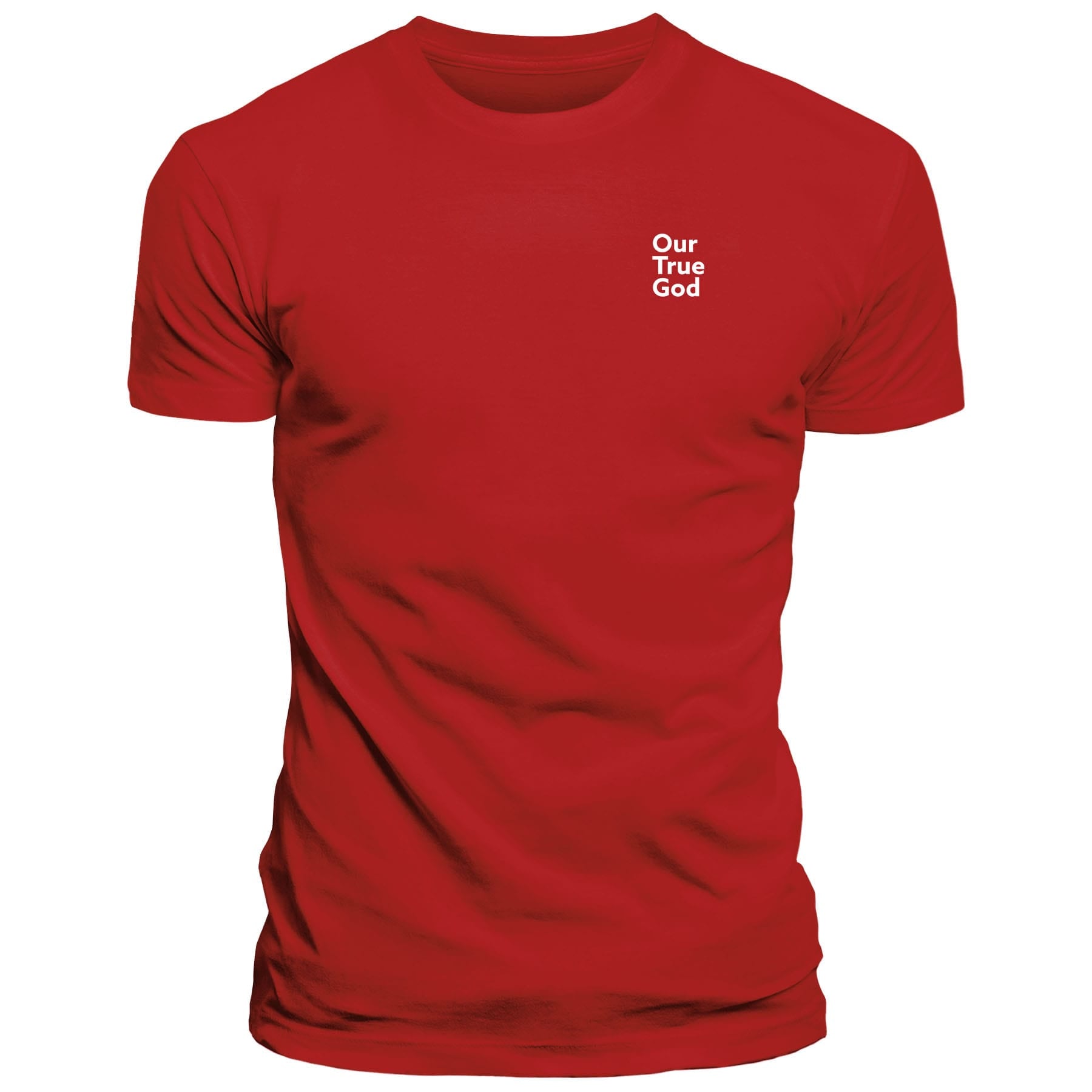 OurTrueGod Customs Apparel Jesus Defeated Death - Charlie Kirk T-Shirt