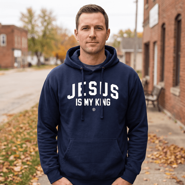 Jesus Is My King Hoodie by Our True God