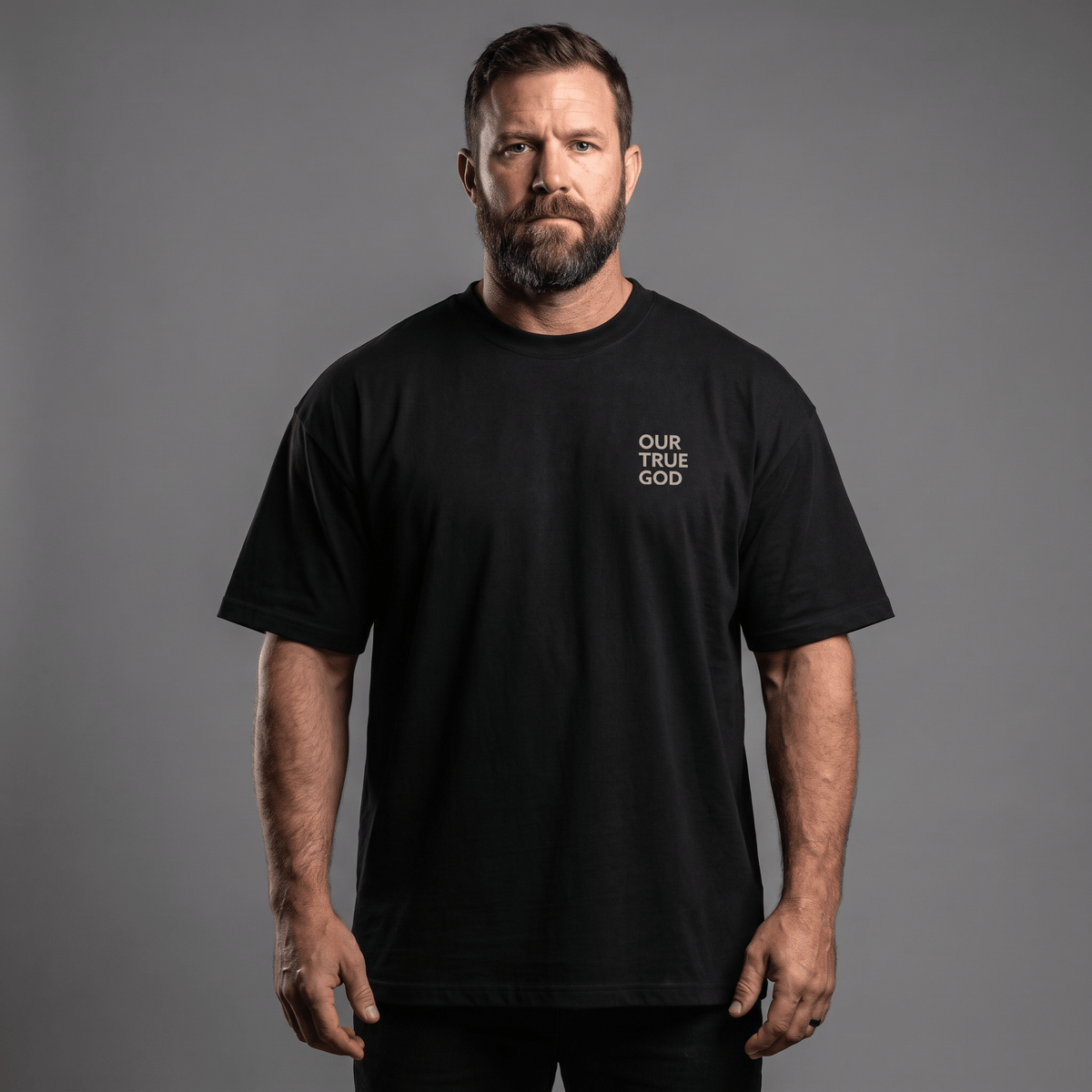 OurTrueGod Customs Apparel Saved Not Soft Heavyweight Tee