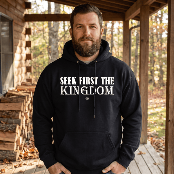 Seek First The Kingdom Hoodie by Our True God