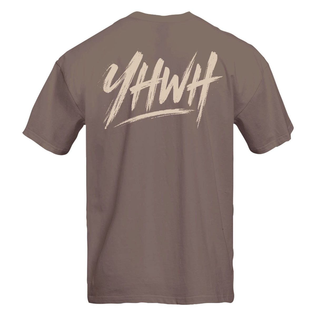 OurTrueGod Customs Apparel T-Shirt / Shiitake / S YHWH Heavyweight Tee