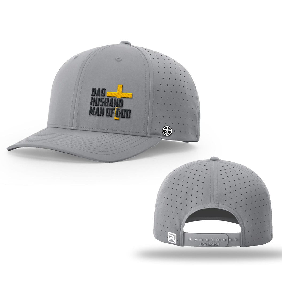 OurTrueGod Customs Hat Dad, Husband, Man of God Performance Hats